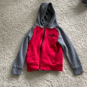 puma zipped hoodie